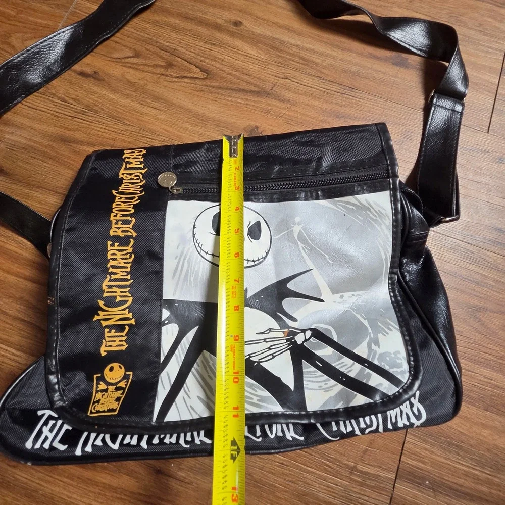 Disney Nightmare Before Christmas Jack Skellington Messenger Bag Crossbody Goth